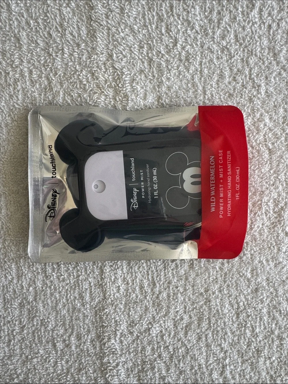 Touchland x Disney Wild Watermelon Power Mist with Black Mickey Case